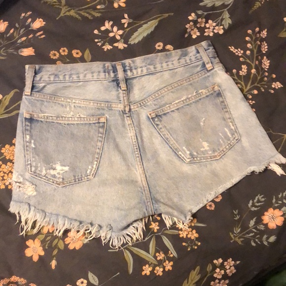 1. AGOLDE Parker Vintage Cutoff Shorts in Swapmeet - Picture 14 of 16